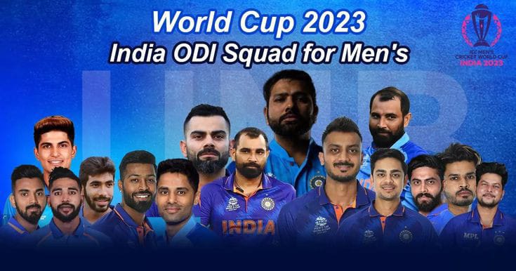 Icc cricket world cup 2023 India squad