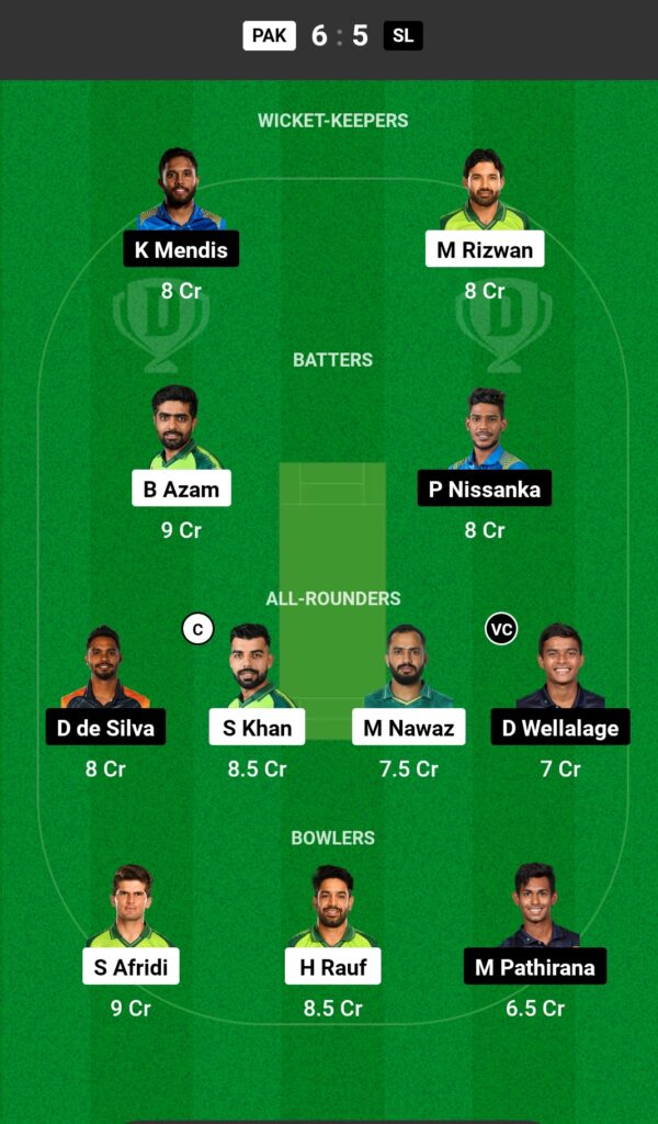 PAK vs SL