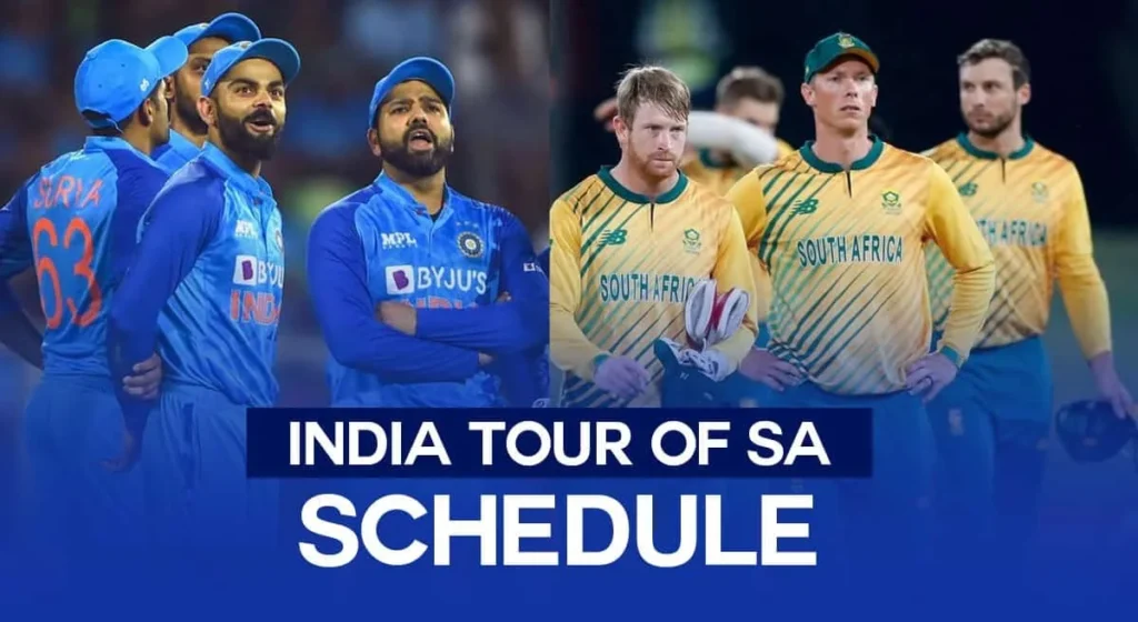 India tour of south africa